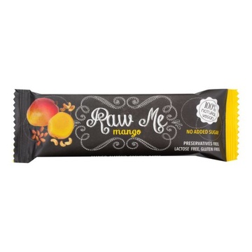 Tyčinka ovocná s příchutí manga 45 g RAW ME 